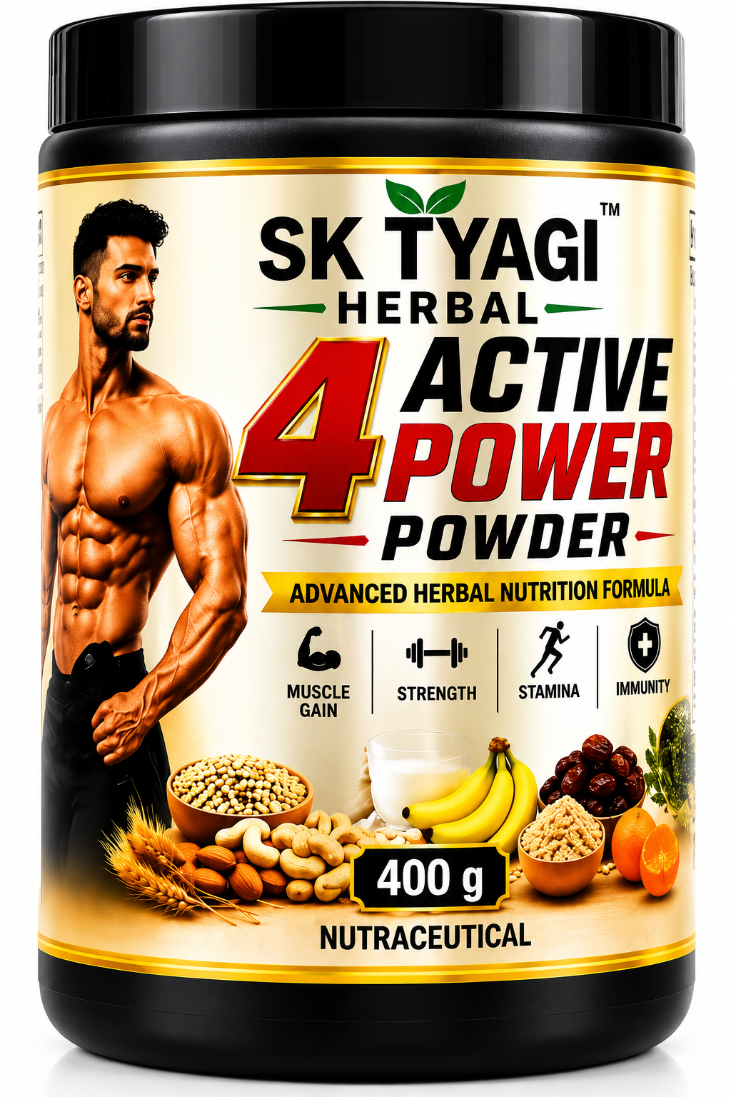 4 ACTIVE POWER POWDER